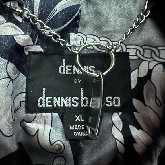 Vintage Black Long Length Oversized French Girl  Boho Chic Faux Fur Mink Coat XL - Picture 8 of 10